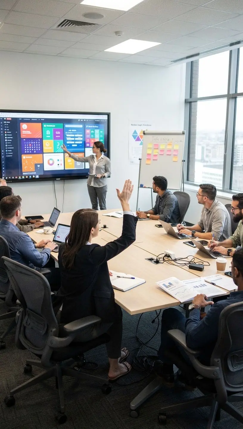 Graphic illustrating feedback loops for continuous improvement